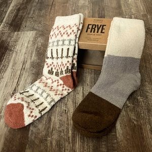 Frye Women’s Cozy Boot Socks, 2 pairs, Size 5-10
